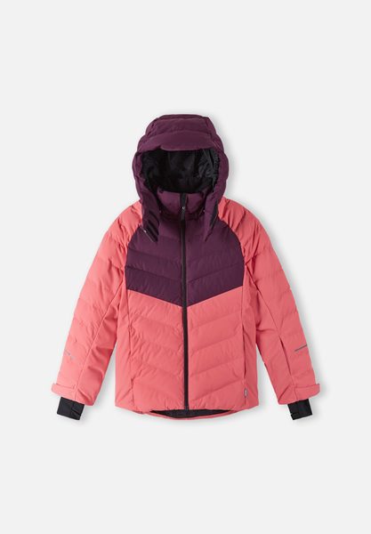 REIMA SOFTSHELL ZIMNÍ BUNDA LUPPO Pink Coral 3