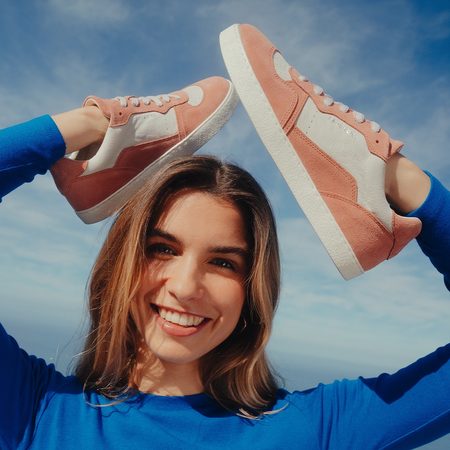 GROUNDIES NOVA VIC EDITION Pink / White | Dámské sportovní tenisky