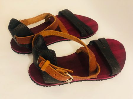 Womens Sandals Black/Brown