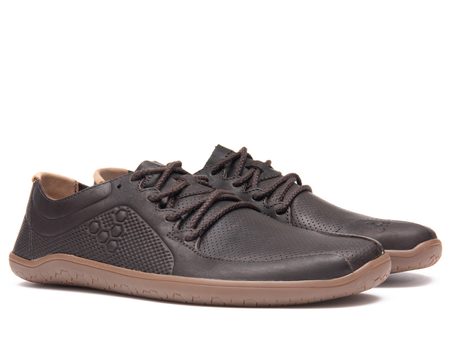 VIVOBAREFOOT PRIMUS LUX LINED L Leather Dk Brown