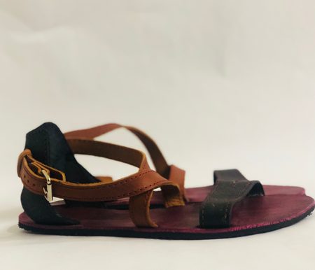 Womens Sandals Black/Brown