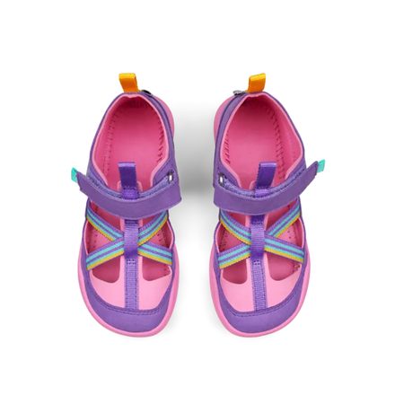 AFFENZAHN SANDAL VEGAN BREEZE CREATIVE TOUCAN Berry | Dětské barefoot sandály 6