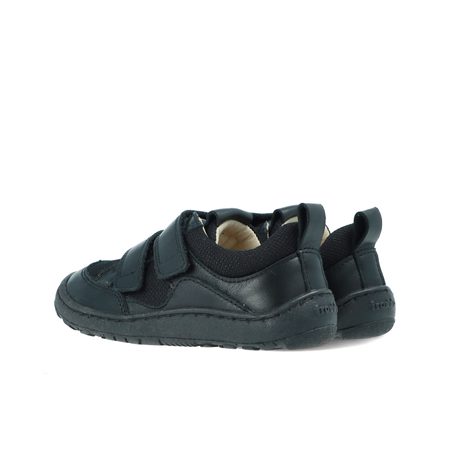 FRODDO TENISKY D-VELCRO II Black | Dětské barefoot tenisky