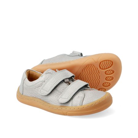 FRODDO TENISKY LEATHER VELCRO Light Grey 2