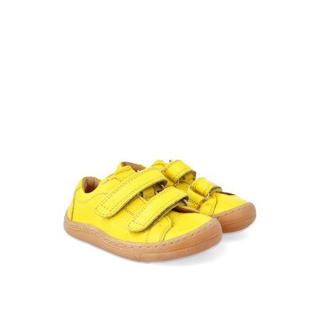 FRODDO TENISKY LEATHER VELCRO Yellow 3