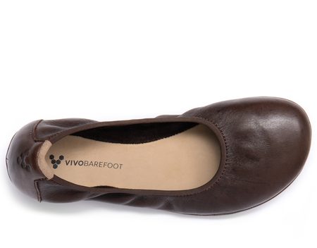 Vivobarefoot JING JING 2 L Leather Brown/Hide