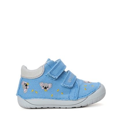 D.D.STEP C073-41805 PLÁTĚNÉ TENISKY Bermuda Blue | Dětské barefoot tenisky