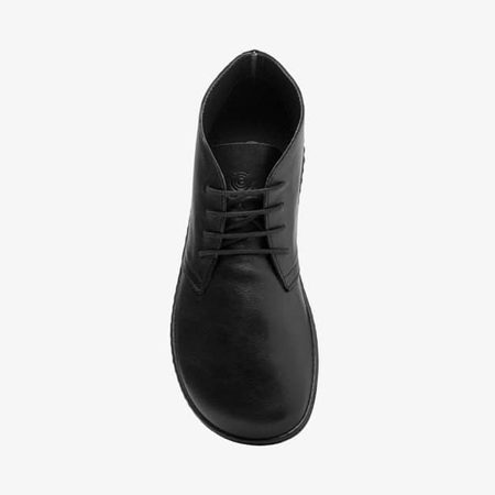 GROUNDIES MILANO Black | Kotníkové barefoot boty 2