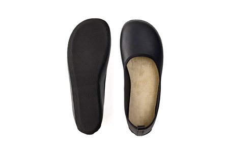 AHINSA SHOES ANANDA BARE EXTRA ÚZKÁ BALERÍNKA Black 6