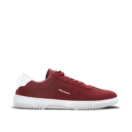 BAREBARICS BAREFOOT TENISKY PULSAR Maroon & White 1