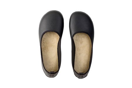 AHINSA SHOES ANANDA BARE EXTRA ÚZKÁ BALERÍNKA Black 4