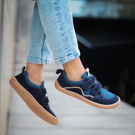 FRODDO TENISKY D-VELCRO Dark Blue 7