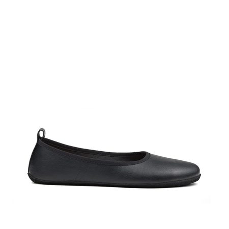 AHINSA SHOES ANANDA BARE EXTRA ÚZKÁ BALERÍNKA Black 1