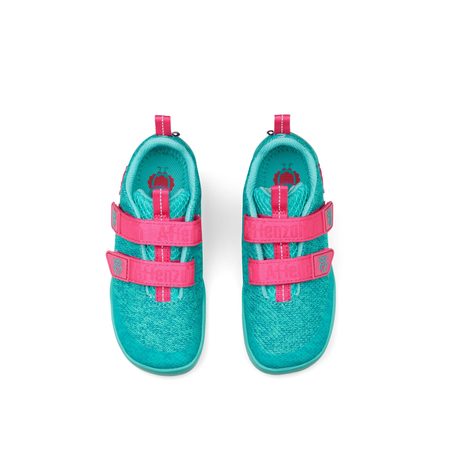 AFFENZAHN SNEAKER KNIT HAPPY OWL Turquoise 3