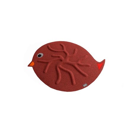 RootyRUG KIDS BIRDIE Red 1