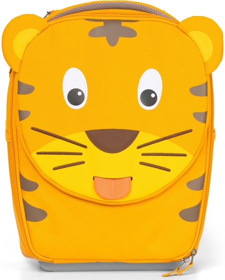 AFFENZAHN KIDS SUITCASE TIGER Yellow