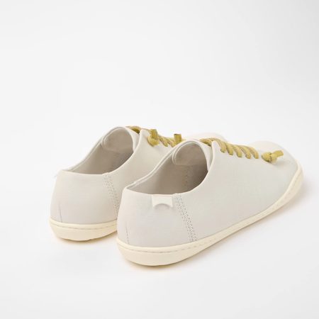 CAMPER SELLA HOUSTON TENISKY Creme/Mustard laces 4