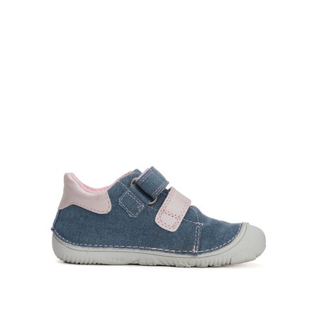 D.D.STEP C073-41805 PLÁTĚNÉ TENISKY Bermuda Blue | Dětské barefoot tenisky