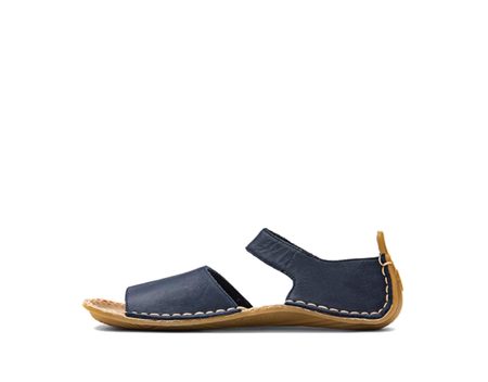 VIVOBAREFOOT ABABA K SANDAL LEATHER NAVY