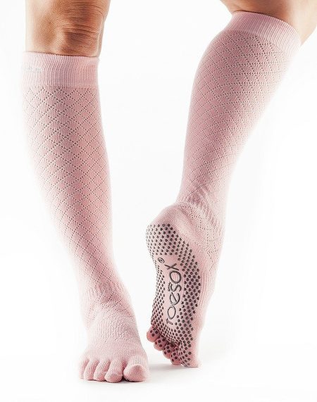 SCRUNCH KNEE HIGH Grip Fishnet Kiss