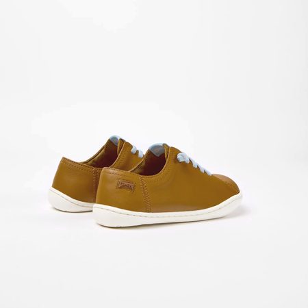 CAMPER PAVITRA TENISKY Cognac/Blue laces 3