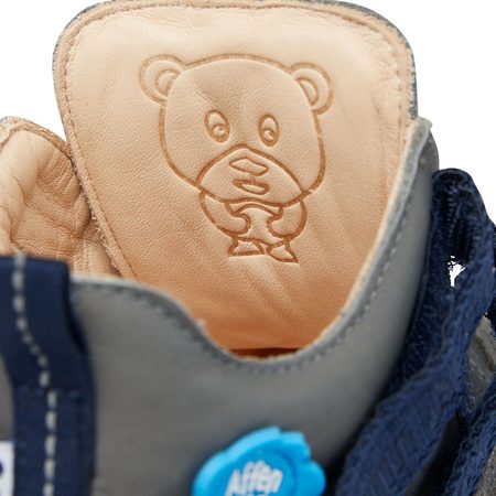 AFFENZAHN LEATHER SNEAKER BUDDY BEAR Grey Blue 8