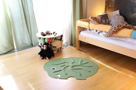 RootyRUG KIDS ELEPHANT Green