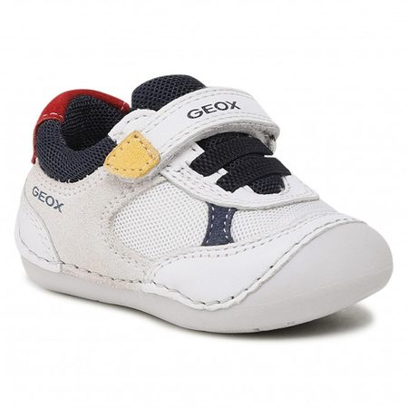 GEOX TUTIM POLOBOTKY MESH White