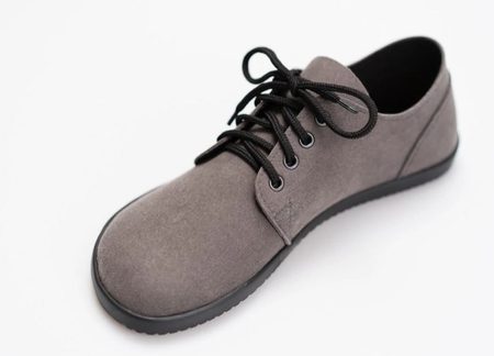 AHINSA SHOES BINDU 2 BARE Šedá Semišová¨5