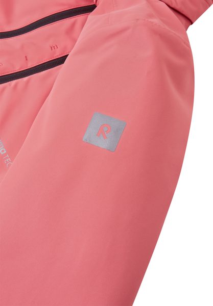 REIMA SOFTSHELL ZIMNÍ BUNDA PERILLE Pink Coral 10