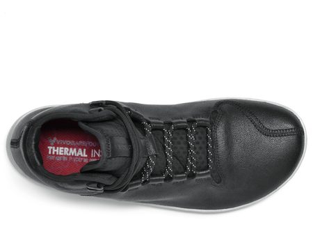 Vivobarefoot BOROUGH M LEATHER BLACK