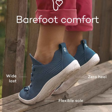 REIMA ASTELU VEGAN Blue | Barefoot tenisky