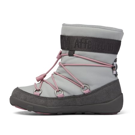 AFFENZAHN SNOWBOOT VEGAN KOALA Grey Pink