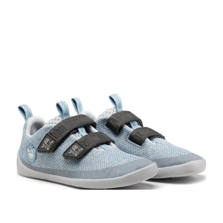 AFFENZAHN SNEAKER KNIT HAPPY SEAL Light Blue 2