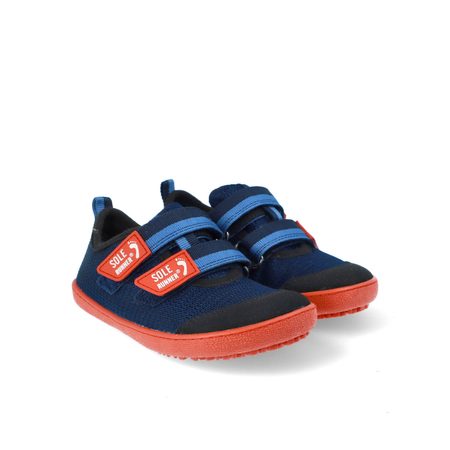 SOLE RUNNER PUCK 4 KIDS Navy / Orange 5