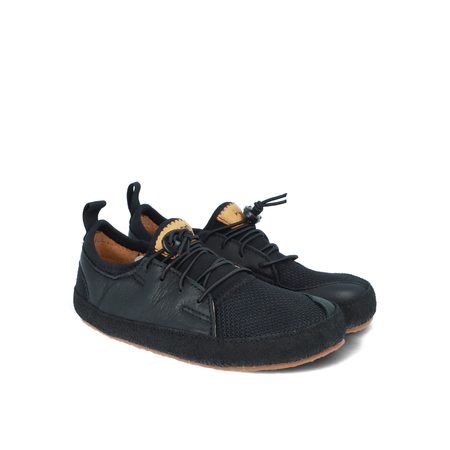 PEGRES TENISKY BF33 JUNIOR Black | Dětské barefoot tenisky