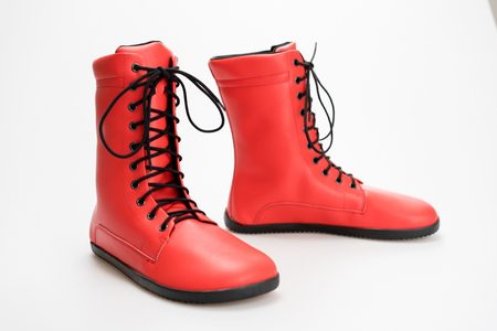 AHINSA SHOES JAYA BARE Red