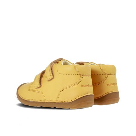 BUNDGAARD PETIT VELCRO Mustard WS | Dětské celoroční barefoot boty