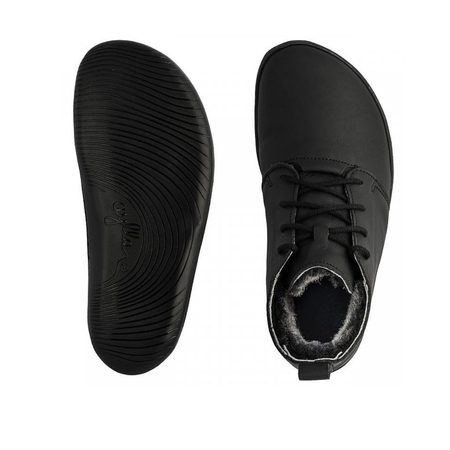 AYLLA BAREFOOT TIKSI WINTER L Black | Kotníčkové zateplené barefoot boty 4