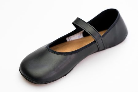 AHINSA SHOES ANANDA BARE ÚZKÁ BALERÍNKA Black 7