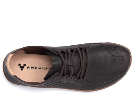 VIVOBAREFOOT PRIMUS LUX LINED L Leather Dk Brown