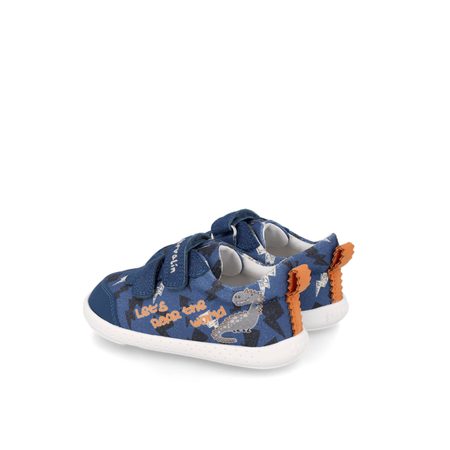 GARVALÍN PLÁTĚNKY Blue Dino | Dětské barefoot tenisky 4