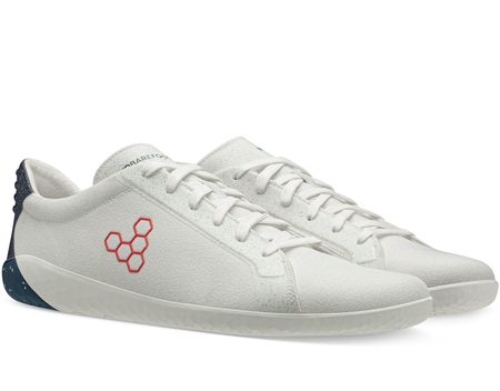 VIVOBAREFOOT GEO COURT ECO MENS WHITE/NAVY/RED