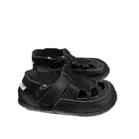 BABY BARE SANDÁLKY/BAČKORY SUMMER All Black