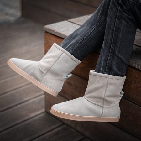 GROUNDIES COZY BOOT WOMEN Beige 2