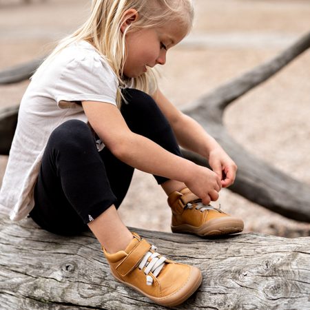 AYLLA BAREFOOT TIKSI Kids Sand | Celoroční barefoot boty 5