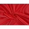 Saténové prostěradlo (120 x 200 cm) - Červená