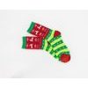 Dámské vánoční termoponožky v boxu - 6 párů (mix barev)