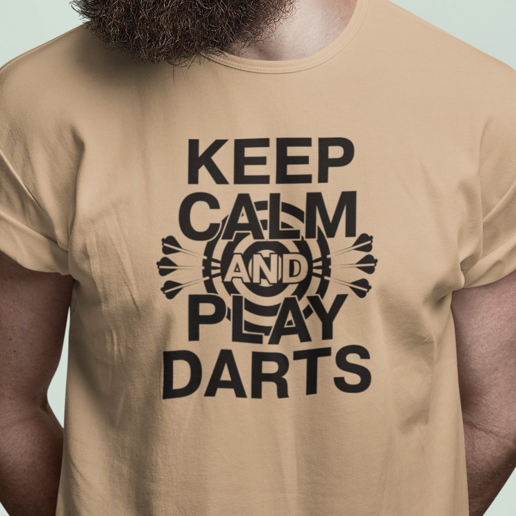 Czechdeals.cz - Pánské / Dámské tričko Keep calm and play darts - Trička -  Dle typu, Dárky