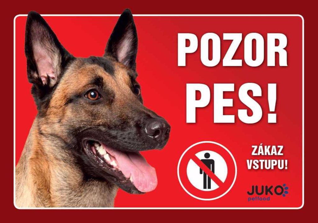 Czechdeals.cz - Cedulka plast BELGICKÝ OVČÁK MALINOIS - Pro páníčky -  Chovatelské potřeby